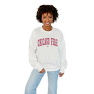 CHICAGO FIRE SC EXTRA PASS PREMIUM FLEECE DROP SHOULDER CREWNECK PULLOVER