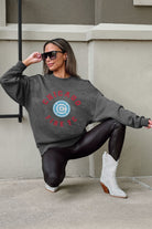 CHICAGO FIRE SC KICK BACK PREMIUM FLEECE DROP SHOULDER CREWNECK PULLOVER