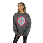 CHICAGO FIRE SC BIG GOALS PREMIUM FLEECE DROP SHOULDER CREWNECK PULLOVER