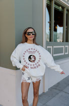 FLORIDA STATE SEMINOLES SUPERSTAR PREMIUM FLEECE DROP SHOULDER CREWNECK PULLOVER