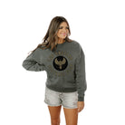 LOS ANGELES FC KICK BACK PREMIUM FLEECE DROP SHOULDER CREWNECK PULLOVER