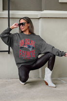 NEW ENGLAND PATRIOTS LONG WEEKEND PREMIUM FLEECE DROP SHOULDER CREWNECK PULLOVER