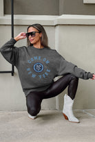 NEW YORK CITY FC KICK BACK PREMIUM FLEECE DROP SHOULDER CREWNECK PULLOVER