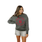 NEW YORK RED BULLS KICK BACK PREMIUM FLEECE DROP SHOULDER CREWNECK PULLOVER