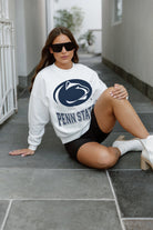 PENN STATE NITTANY LIONS HOT SHOT PREMIUM FLEECE DROP SHOULDER CREWNECK PULLOVER