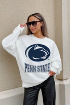 PENN STATE NITTANY LIONS HOT SHOT PREMIUM FLEECE DROP SHOULDER CREWNECK PULLOVER