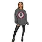 REAL SALT LAKE BIG GOALS PREMIUM FLEECE DROP SHOULDER CREWNECK PULLOVER