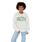 SEATTLE SOUNDERS FC EXTRA PASS PREMIUM FLEECE DROP SHOULDER CREWNECK PULLOVER