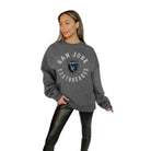 SAN JOSE EARTHQUAKES KICK BACK PREMIUM FLEECE DROP SHOULDER CREWNECK PULLOVER