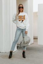 TENNESSEE VOLUNTEERS SLOW MOTION PREMIUM FLEECE DROP SHOULDER CREWNECK PULLOVER