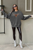 TEXAS LONGHORNS ON THE REBOUND PREMIUM FLEECE DROP SHOULDER CREWNECK PULLOVER