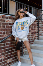 UCLA BRUINS HAVE A BALL PREMIUM FLEECE DROP SHOULDER CREWNECK PULLOVER