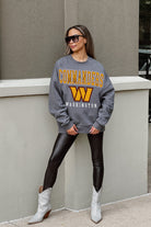 WASHINGTON COMMANDERS BRING THE ENERGY PREMIUM FLEECE DROP SHOULDER CREWNECK PULLOVER