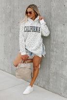 CALIFORNIA GOLDEN BEARS OVERSIZED SIDE-SLIT HOODED PULLOVER