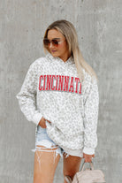 CINCINNATI BEARCATS OVERSIZED SIDE-SLIT HOODED PULLOVER