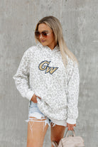 GEORGE WASHINGTON COLONIALS OVERSIZED SIDE-SLIT HOODED PULLOVER