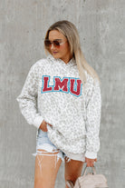 LOYOLA MARYMOUNT OVERSIZED SIDE-SLIT HOODED PULLOVER