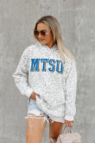 MIDDLE TENNESSEE STATE OVERSIZED SIDE-SLIT HOODED PULLOVER