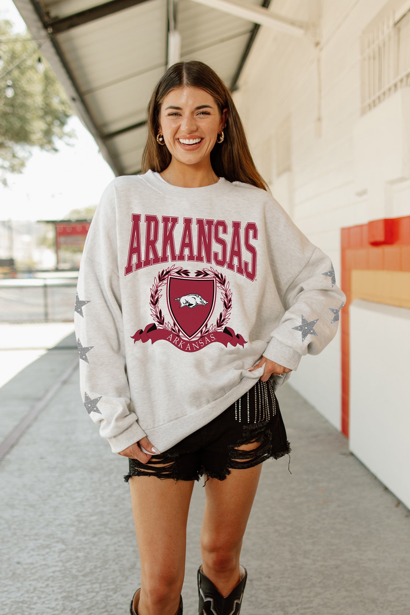 Les Six Arkansas Love Pullover - トップス