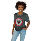 DC UNITED CALL OF THE WILD ACID WASH BOYFRIEND TEE