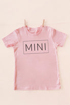 The "Mama And Mini" Tee For Kids - Shop The Soho