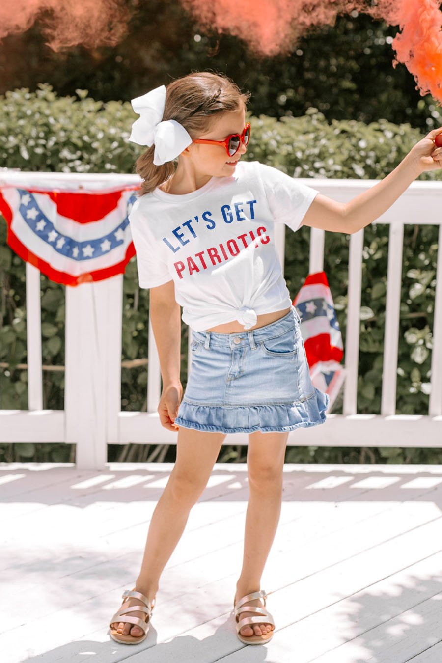 The "Lets Get Patriotic" Kids Tee - Shop The Soho