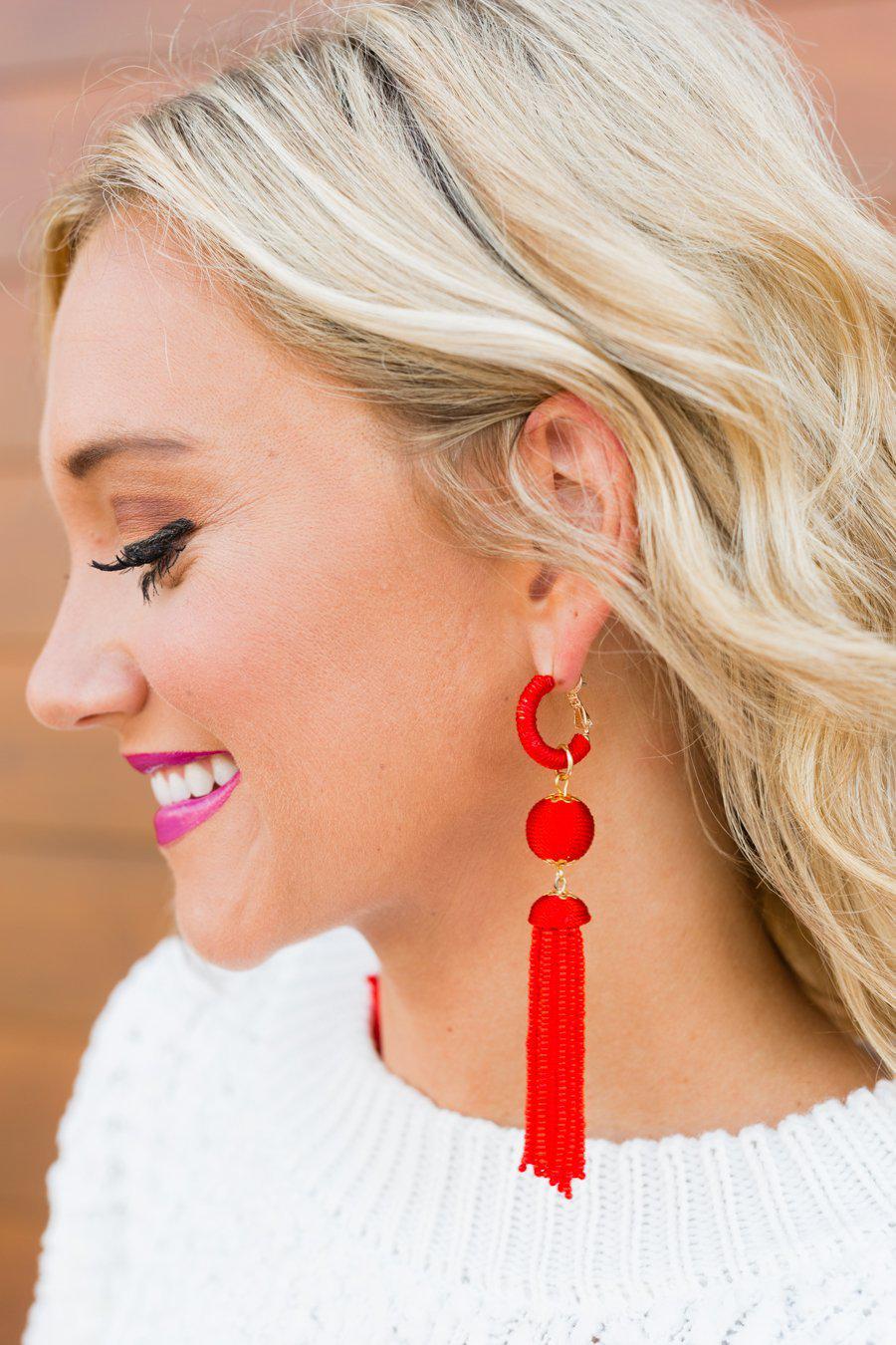 The "Buzzworthy" Beaded Earrings - Shop The Soho