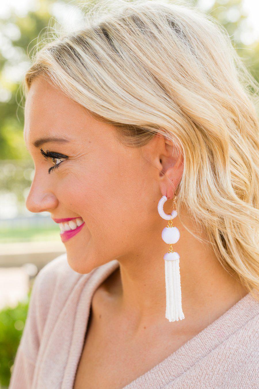 The "Buzzworthy" Beaded Earrings - Shop The Soho