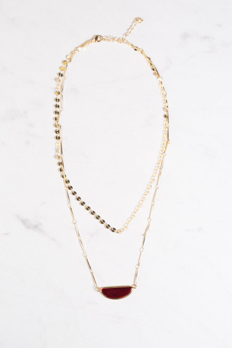 The "Drops Of Glam"Chain Necklace - Shop The Soho