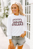 Iowa State Cyclones "It'S A Win" Crewneck Long-Sleeved Top - Shop The Soho