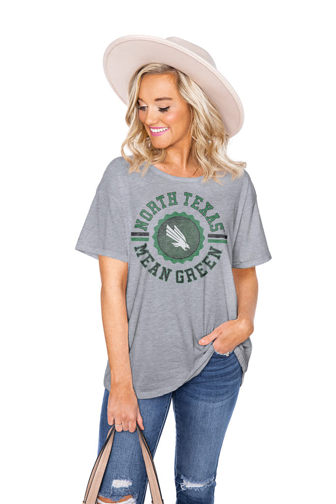 NORTH TEXAS MEAN GREEN 'FAN ZONE' THE EASY TEE – GAMEDAY COUTURE