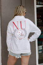 NEBRASKA CORNHUSKERS ABOVE THE REST ELITE STANDARD FIT QUARTER ZIP PULLOVER