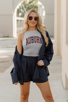 AUBURN TIGERS WELL PLAYED ESSENTIAL RIBBED CROP TANK BY MADI PREWETT