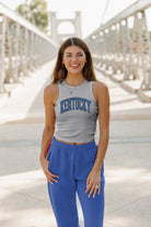 KENTUCKY WILDCATS WELL PLAYED ESSENTIAL RIBBED CROP TANK BY MADI PREWETT