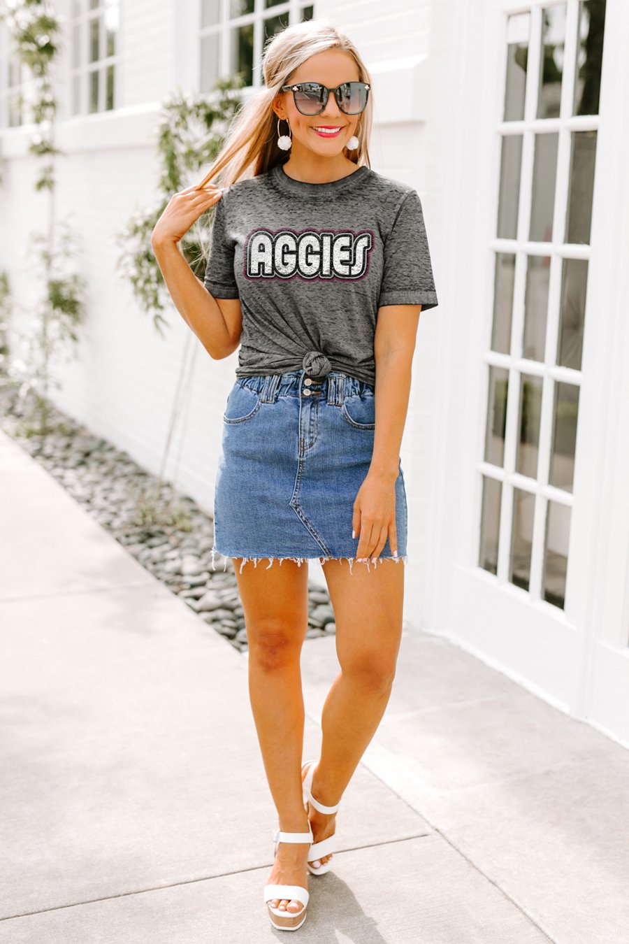 Texas A&M Aggies "It'S A Win" Boyfriend Top - Shop The Soho