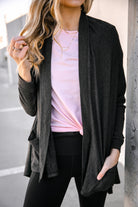 That'S A Wrap Draped Cardigan - Gameday Couture