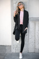 That'S A Wrap Draped Cardigan - Gameday Couture